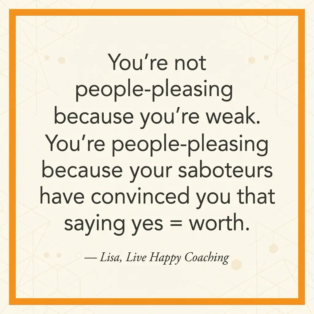 People Pleasing Quote